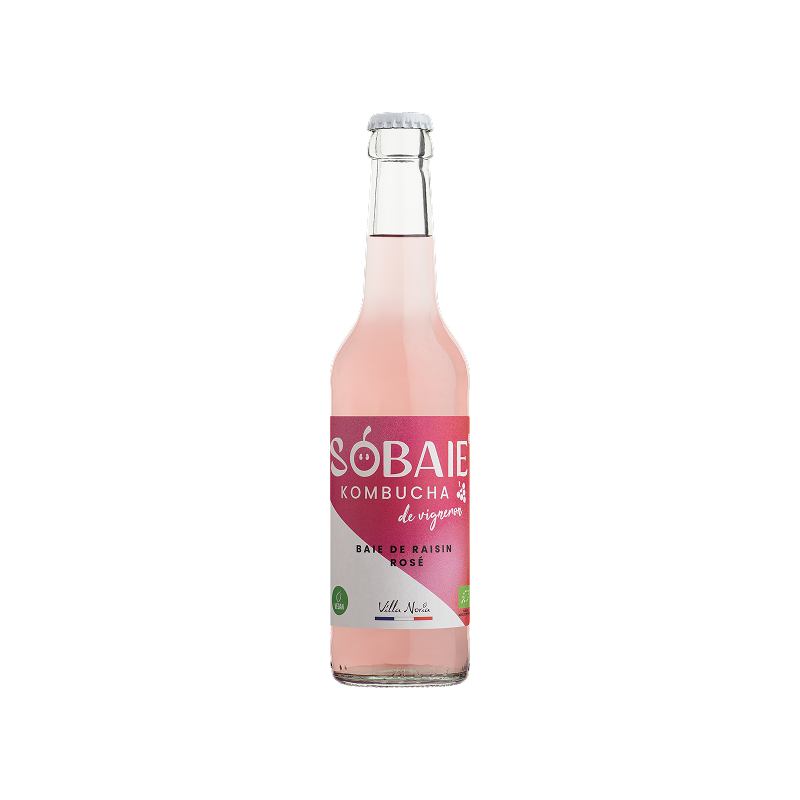 Sobaie - Kombucha din Struguri Roz